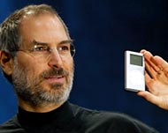 Apple CEO Steve Jobs has seen huge success with iPod sales