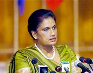 No harsh crackdown on the LTTEis expected from Kumaratunga