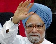 Indian premier Manmohan Singhheads a secular if shaky coalition 