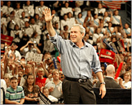 Scholars say Bush still has a solidadvantage with religious voters