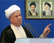 Rafsanjani cries foul