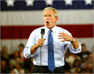 President Bush has previouslydescribed Kerry as a waffler