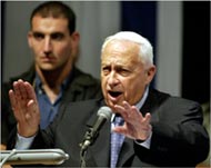 Ariel Sharon has vowed to continue the Gaza onslaught 