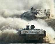Israeli troops have cleared a 9-km buffer zone in the area