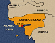 Guinea-Bissau is a poor country on Africa's Atlantic coast 