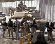 The barricaded Green Zone is hometo the Iraqi interim government
