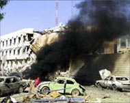 A car blast destroyed the UNheadquarters in Baghdad in 2003 