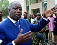 Gbagbo's forces have attacked rebel targets in the north