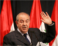 Iyad Allawi has imposed a 60-day state of emergency  