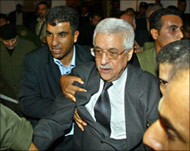 Abbas was hustled into the tentby guards when shooting began
