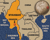 Myanmar has been blacklisted for human rights abuses