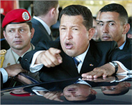 Chavez has long accused the USof plotting against him