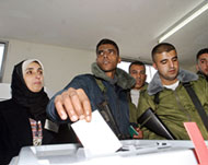Al-Aqsa Martrys' Brigades leaderZakaria Zubaydi votes in  Jenin