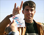On Sunday Iraqis living in Iraqwill have their chance to vote   