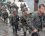 Nearly 4000 Philippine troops are fighting about 800 fighters in Jolo