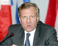 NATO Secretary-General Scheffer had lobbied for more troops