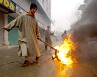 Revolt against Indian rule in Kashmir has raged since 1989