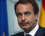Prime Minister Zapatero hasurged people to vote 