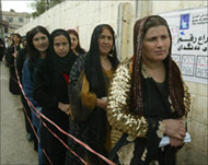 Women accounted for 60% ofvoters in Iraq's January vote