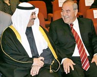 The secular list of Iyad Allawi (R) has not been allotted any slots