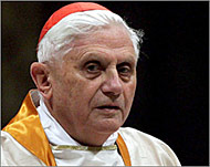 Some leading German Catholicslobbied against Ratzinger