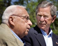 Bush will also raise the issue of theIsraeli withdrawal from Gaza 