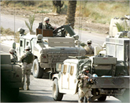 US soldiers fired on the car on the Baghdad airport road 
