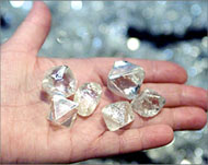 Diamonds are a natural resource