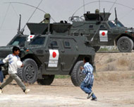 Almost 600 Japanese troops arestationed in Iraq