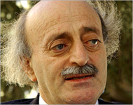 Druze leader Jumblatt supportsHizb Allah's right to keep arms