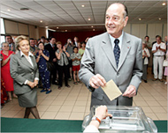 Jacques Chirac is likely to bedamaged by the result