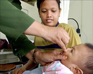 Indonesia has reported two morecases of polio