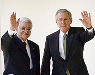 Bush agreed to give $50 million in aid to Palestinians 