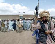 A Taliban spokesman said seven policemen were killed