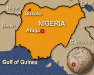 Nigeria is split evenly between Christians and Muslims
