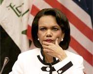 Rice made the accusation againstSyria on Wednesday in Brussels