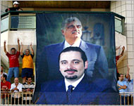 Saad al-Hariri heads the anit-Syrian coalition