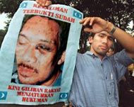 Photos of Anwar's black eye indicated the extent of assault 