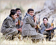 Kurdish rebels have steppedup their armed offensive