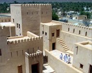 Nizwa fort, the biggest in the peninsula, has been restored