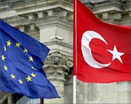 Merkel voiced her opposition to full EU status for Turkey