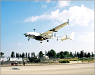 Witnesses say they saw Israelimilitary drones firing missiles