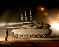 Israeli occupation army used atleast 40 military vehicles in Jenin