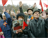 Russia's Communist Party hasstaunch but dwindling support