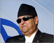 King Gyanendra seized power nine months ago