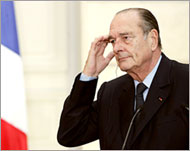 President Chirac is resisting plans for farm spending reviews