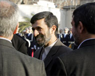 Ahmadinejad is also locked in aface-off with Western powers