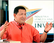 Chavez accuses Washington oftrying to kill him