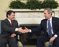 Bush, with King Abdullah said 