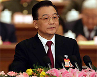 Wen's speech highlighted China'sgrowing economic divide
